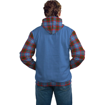 Printivon Congilton Clans Tartan All Over Hoodie Sleeve Color