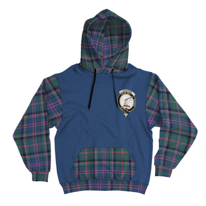 Printivon Cooper Clans Tartan All Over Hoodie Sleeve Color