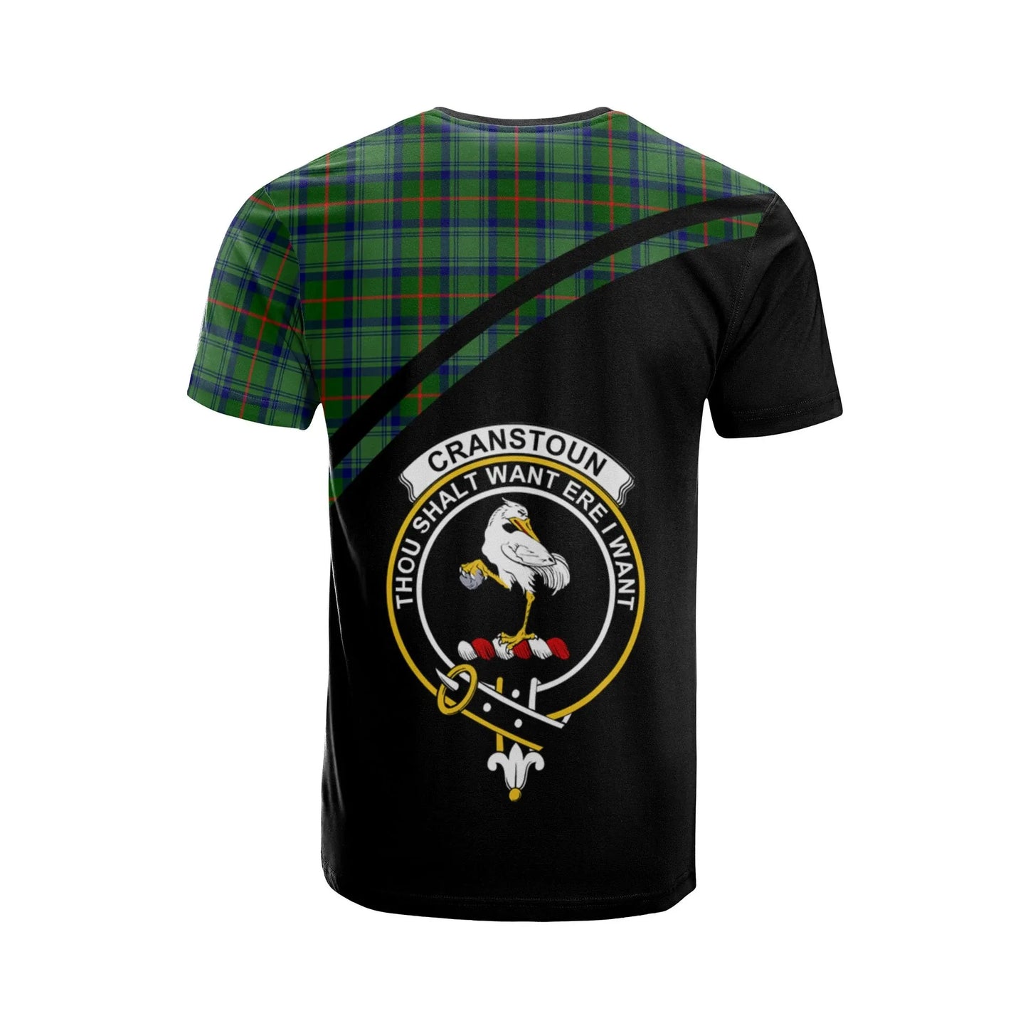 Printivon Cranstoun Clan Tartan All Over Print Shirt Curve Style