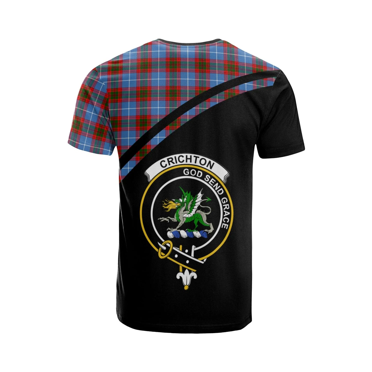 Printivon Crichton Clan Tartan All Over Print Shirt Curve Style