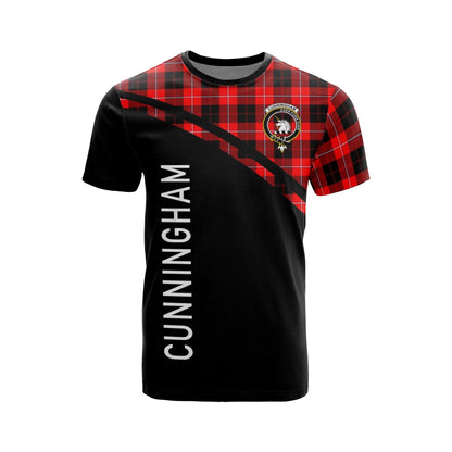 Printivon Cunningham Clan Tartan All Over Print Shirt Curve Style