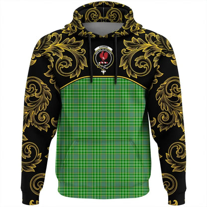 Printivon Currie Tartan Clan Crest Hoodie Empire I