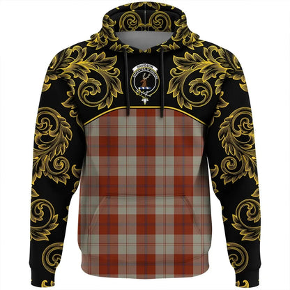 Printivon Davidson Dress Dancers Tartan Clan Crest Hoodie Empire I