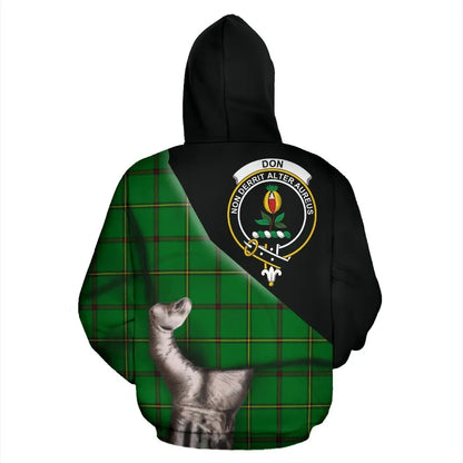 Printivon Don Tribe Of Mar Tartan Clan Crest Hoodie Patronage
