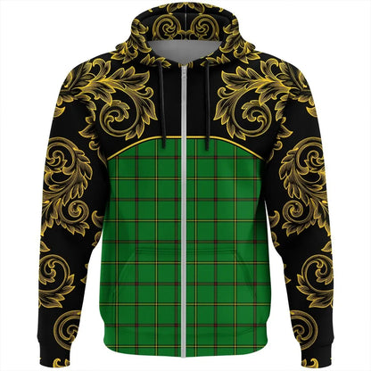 Printivon Don Tribe Of Mar Tartan Clan Crest Zip Hoodie Empire I