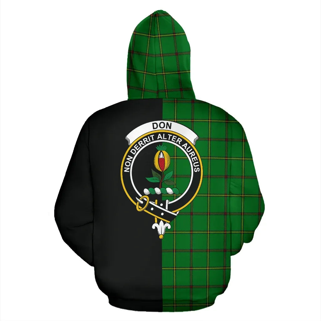Printivon Don Tribe Of Mar Tartan Hoodie Half Of Me