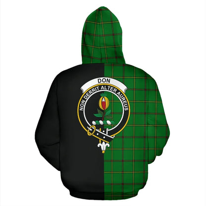 Printivon Don Tribe Of Mar Tartan Hoodie Half Of Me