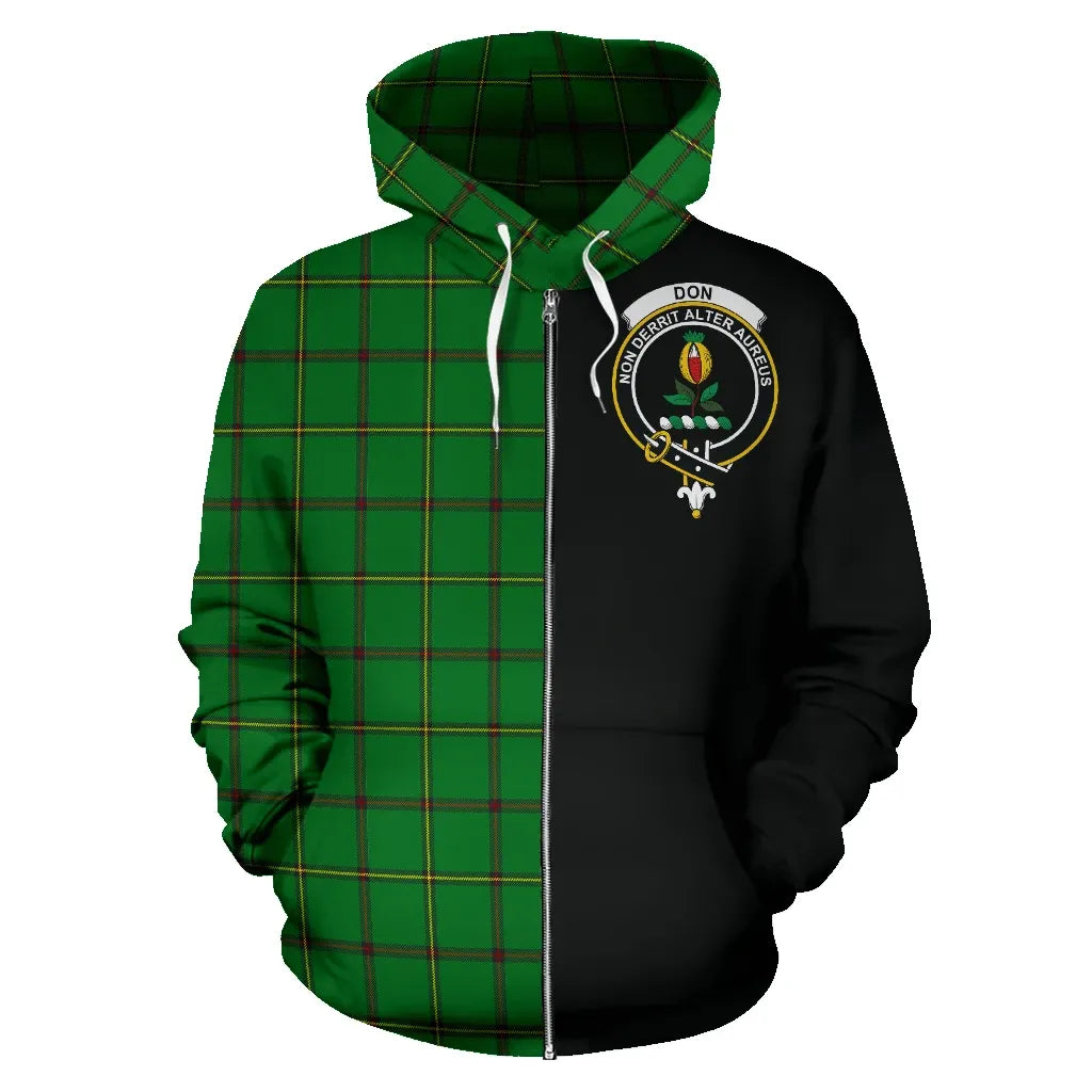 Printivon Don Tribe Of Mar Tartan Hoodie Half Of Me