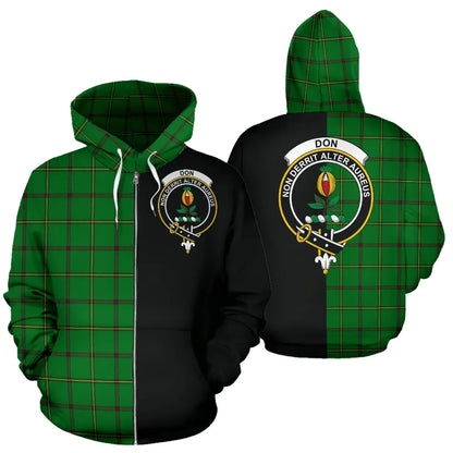 Printivon Don Tribe Of Mar Tartan Hoodie Half Of Me