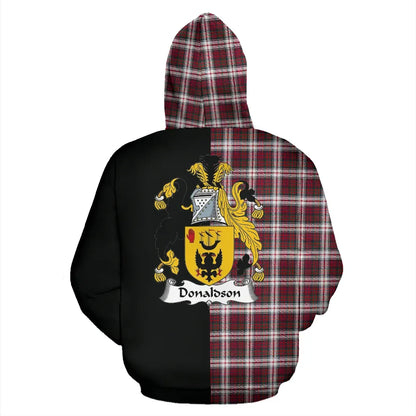 Printivon Donaldson Tartan Hoodie Half Of Me