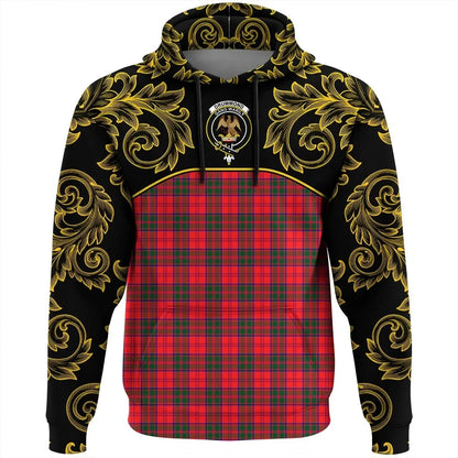 Printivon Drummond Modern Tartan Clan Crest Hoodie Empire I