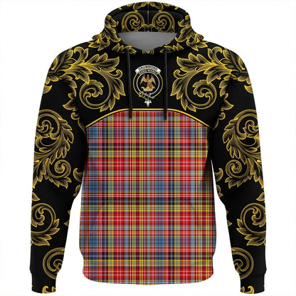 Printivon Drummond Of Strathallan Tartan Clan Crest Hoodie Empire I