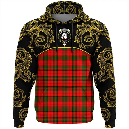 Printivon Dunbar Modern Tartan Clan Crest Hoodie Empire I