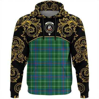Printivon Duncan Ancient Tartan Clan Crest Hoodie Empire I