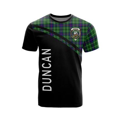 Printivon Duncan Clan Tartan All Over Print Shirt Curve Style