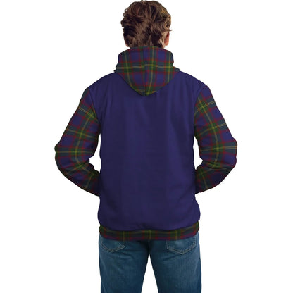 Printivon Durie Clans Tartan All Over Hoodie Sleeve Color