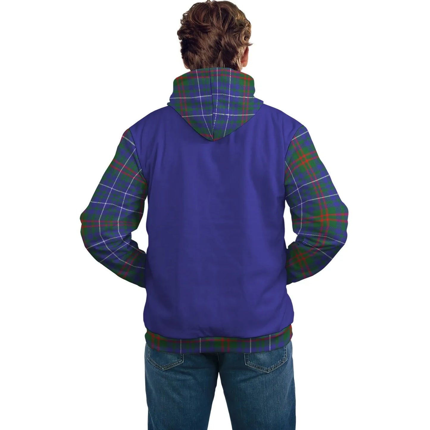 Printivon Edmonstone Of Duntreath Clans Tartan All Over Hoodie Sleeve Color