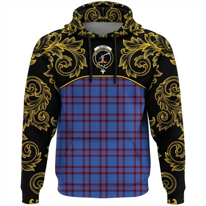 Printivon Elliot Modern Tartan Clan Crest Hoodie Empire I