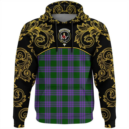 Printivon Elphinstone Tartan Clan Crest Hoodie Empire I