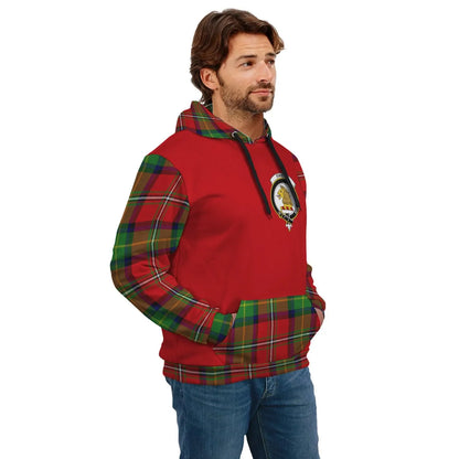 Printivon Fairlie Clans Tartan All Over Hoodie Sleeve Color
