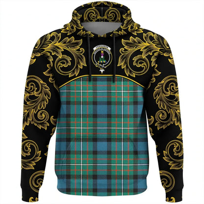 Printivon Ferguson Ancient Tartan Clan Crest Hoodie Empire I
