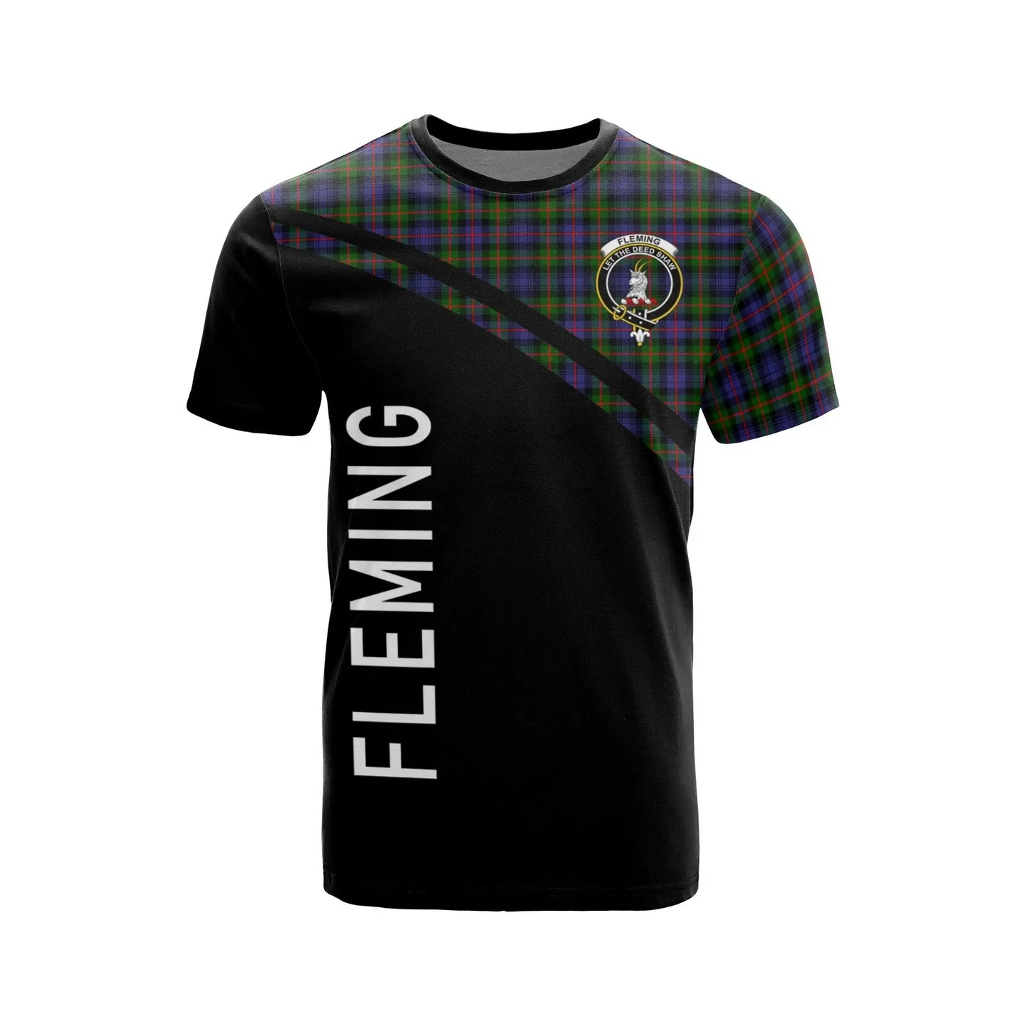 Printivon Fleming Clan Tartan All Over Print Shirt Curve Style