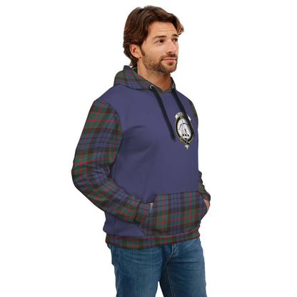 Printivon Fletcher Clans Tartan All Over Hoodie Sleeve Color