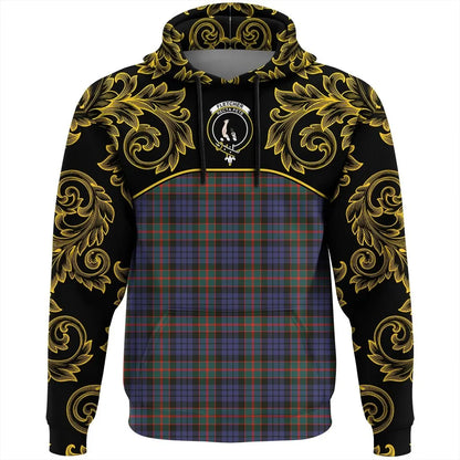 Printivon Fletcher Of Dunans Tartan Clan Crest Hoodie Empire I