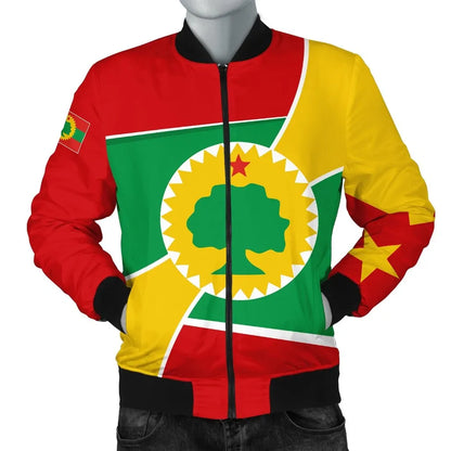 Oromo - Tigray Flag Powerful Bomber Jacket Men