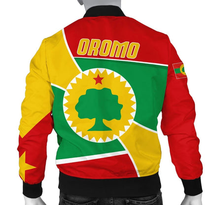 Oromo - Tigray Flag Powerful Bomber Jacket Men