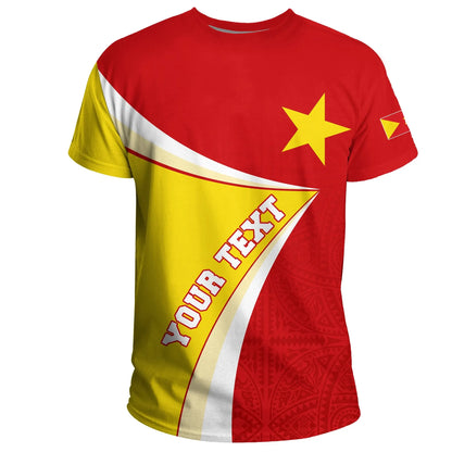 Custom Tigray Flag Strong Tattoo Africa T-shirt