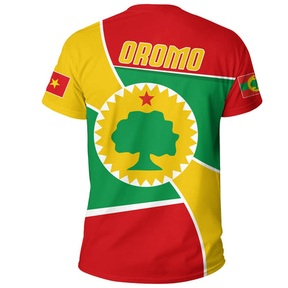 Oromo - Tigray Flag Powerful Oromo T-shirt