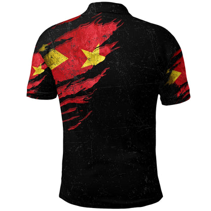 Tigray In Me Polo Shirt - Special Grunge Style