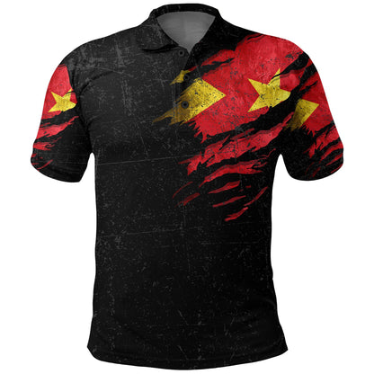 Tigray In Me Polo Shirt - Special Grunge Style