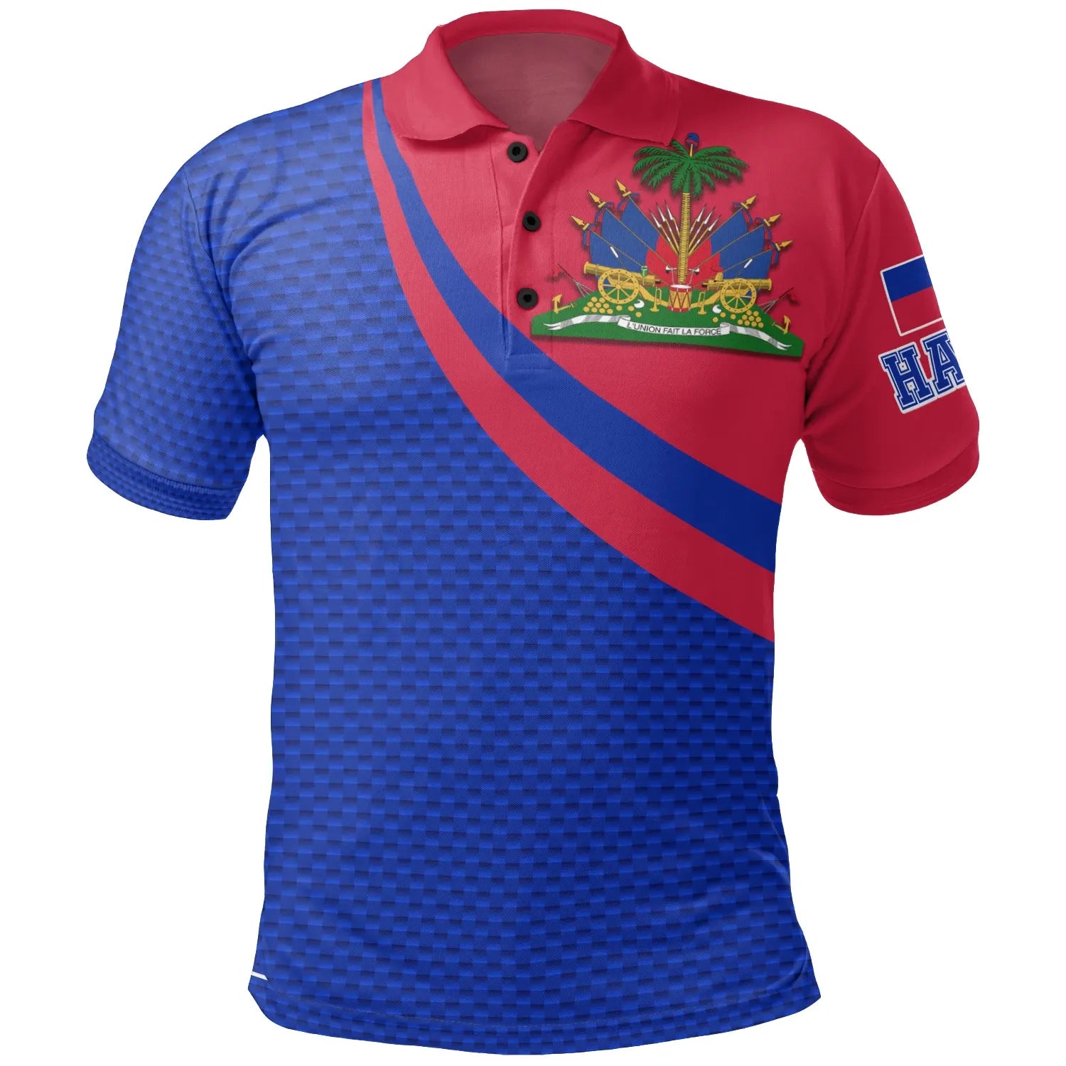 Haiti Polo Shirt Haiti Coat Of Arms