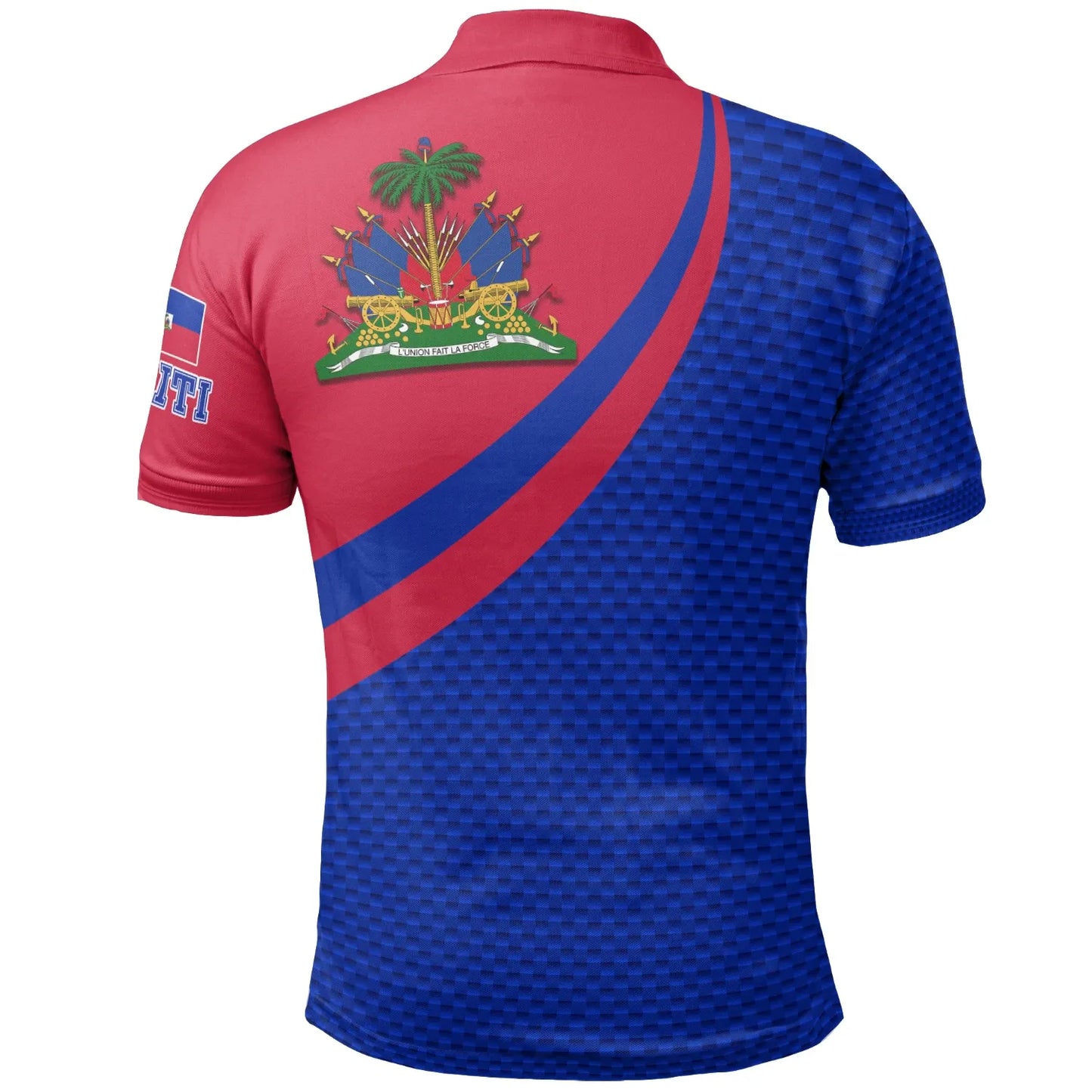 Haiti Polo Shirt Haiti Coat Of Arms