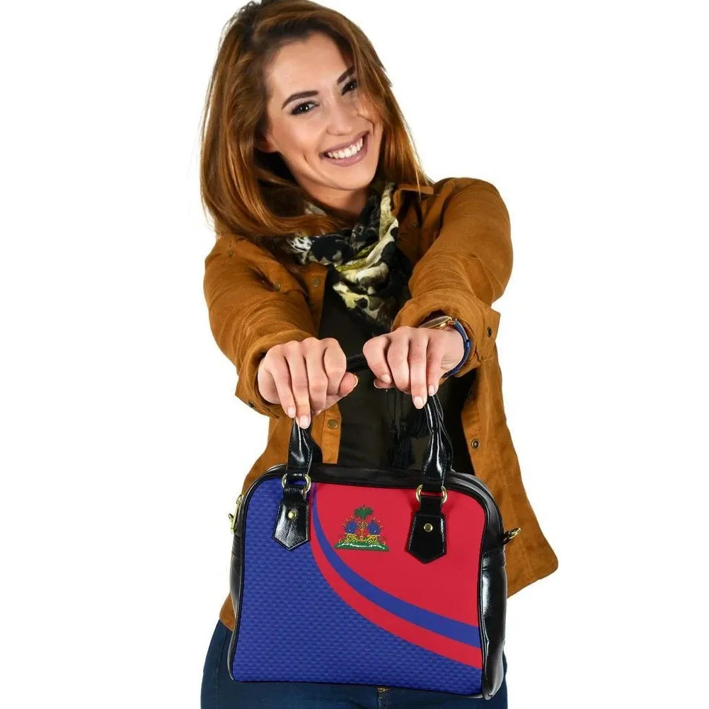 Haiti Shoulder Handbag Haiti Coat Of Arms