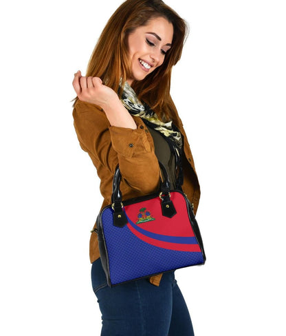 Haiti Shoulder Handbag Haiti Coat Of Arms
