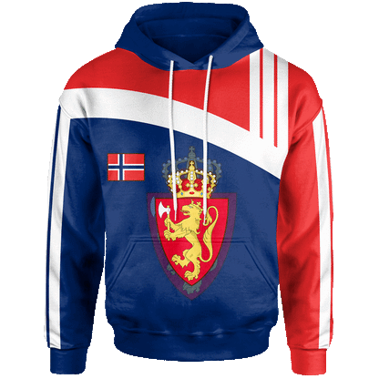 Norway Hoodie Flag Of Norway