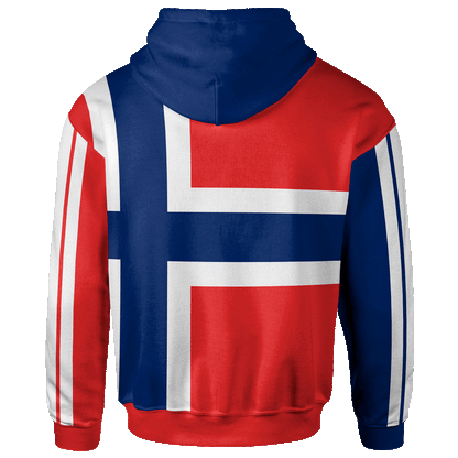 Norway Hoodie Flag Of Norway