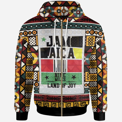 Zip Hoodie Jamaica Nine Miles