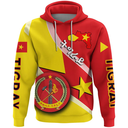 Tigray Hoodie Coat Of Arms Special Flag