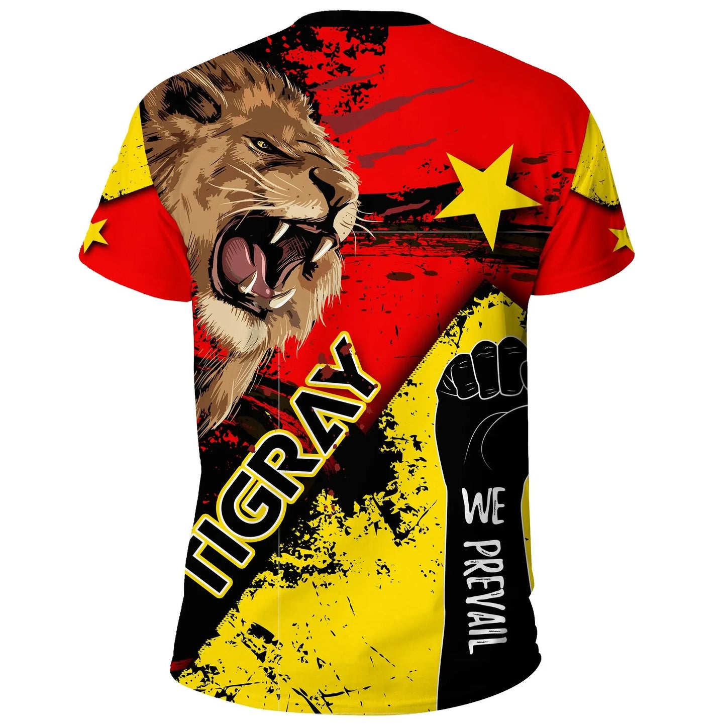 Tigray Prevail T-Shirt - Brush Style