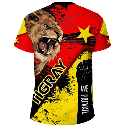 Tigray Prevail T-Shirt - Brush Style
