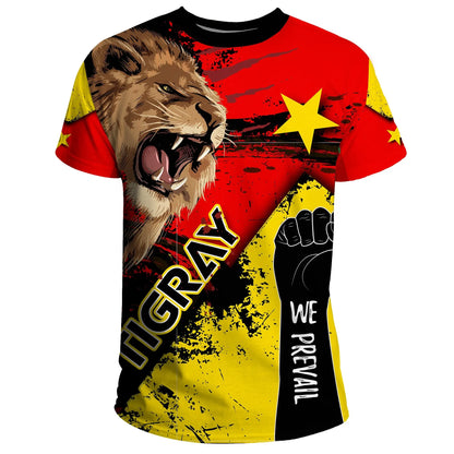 Tigray Prevail T-Shirt - Brush Style