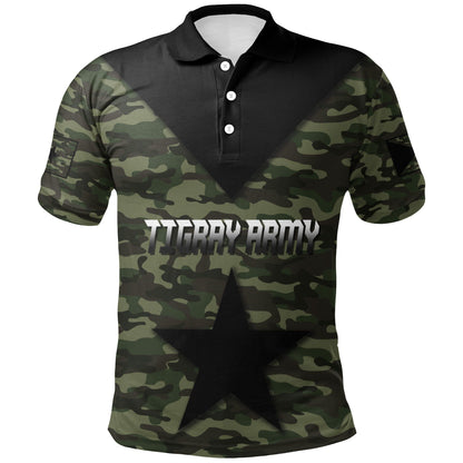 Polo Shirt - Army Tigray A13