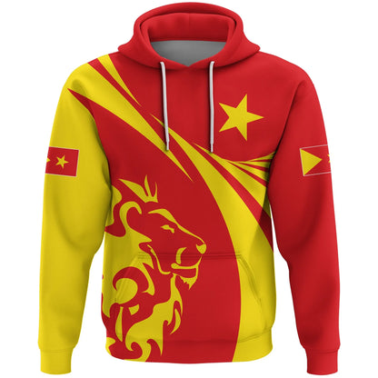 Tigray Hoodie, Tigray Swirly Lion Flag