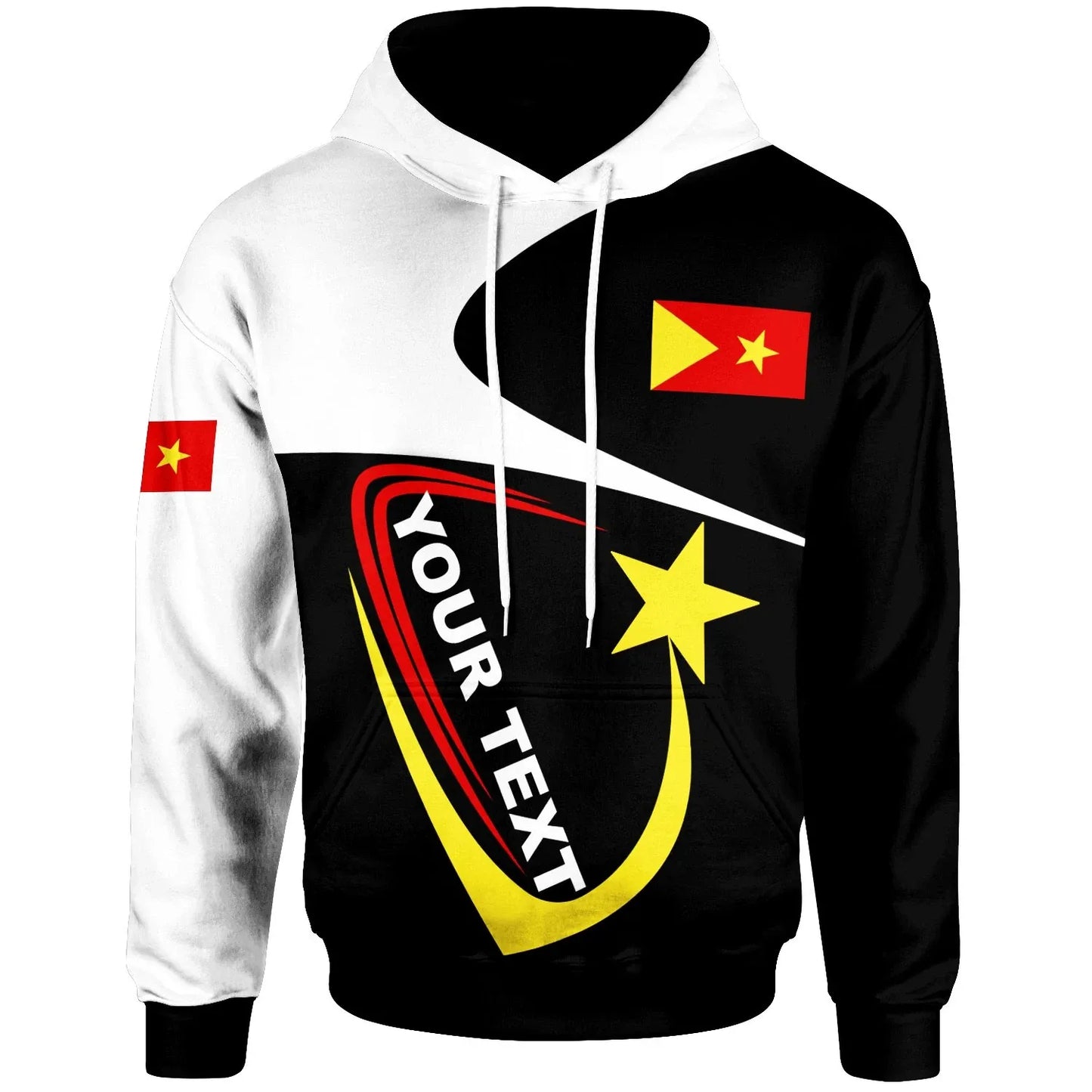 Tigray Custom Personalised Hoodie  Lunisolar Style