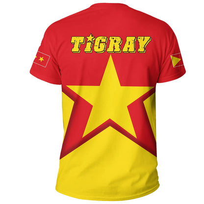 Tigray T-Shirt Flag Star