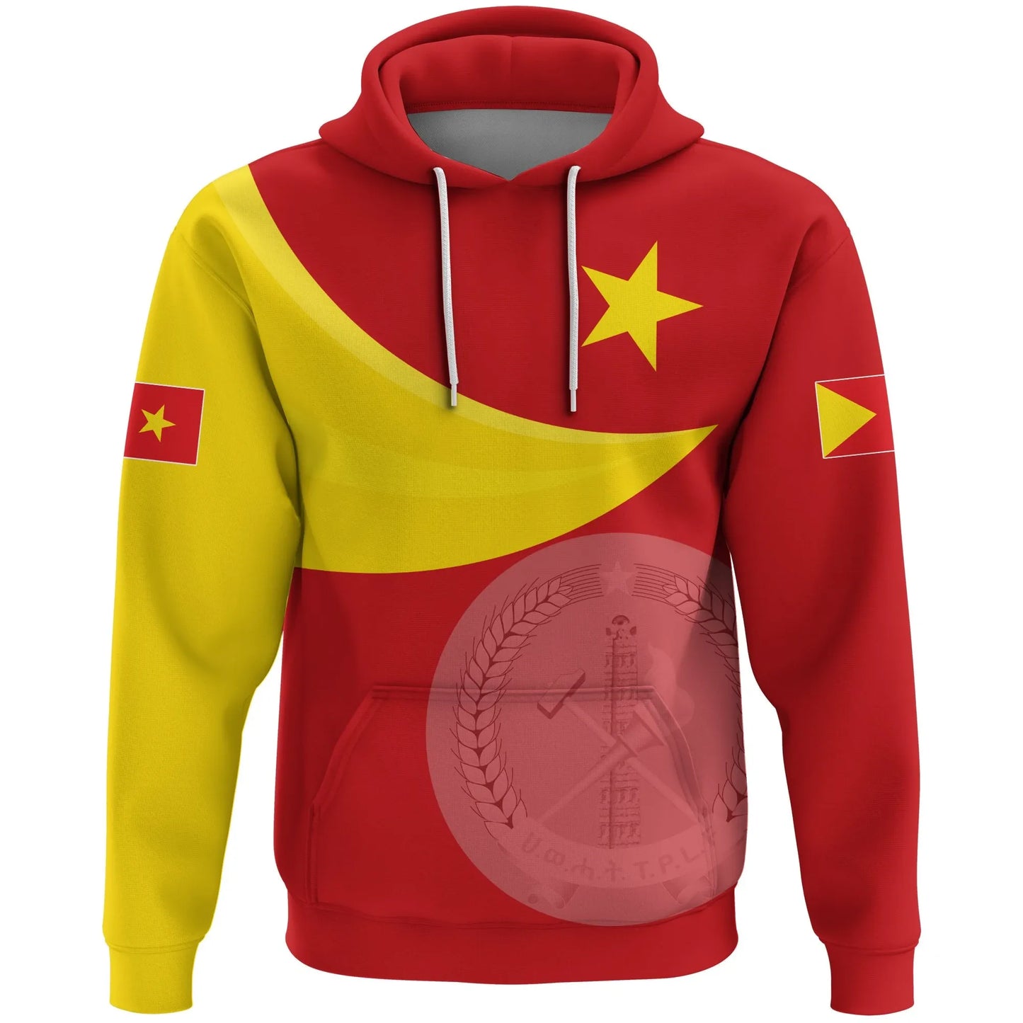 Tigray Hoodie, Tigray Coat Of Arms Flag Lion